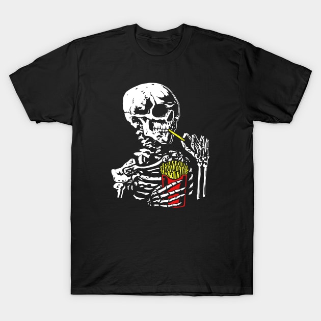 Dead On A Fry Day (standard) T-Shirt by The Meat Dumpster